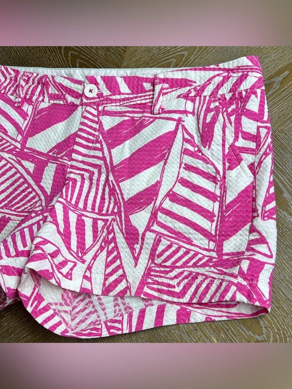 Lilly Pulitzer The Callahan Short - Capri Pink Yacht Sea Textured - W 12